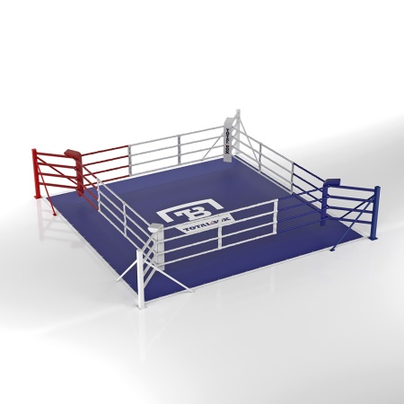 Купить Ринг боксерский напольный Totalbox на упорах 4х4м в Кинеле 